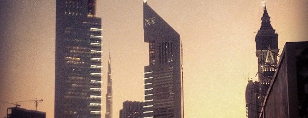 Emirates Towers is one of Tempat yang Disukai Susana.