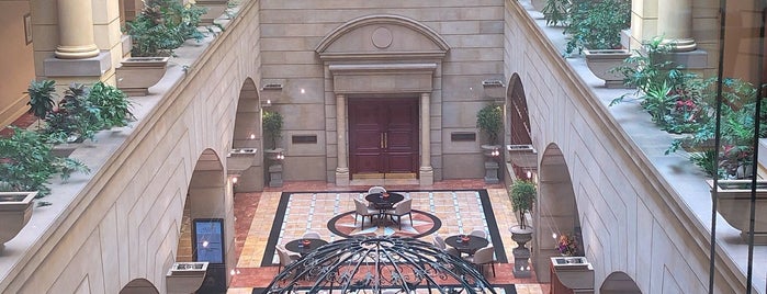 The Michelangelo Hotel is one of Johannesburg.