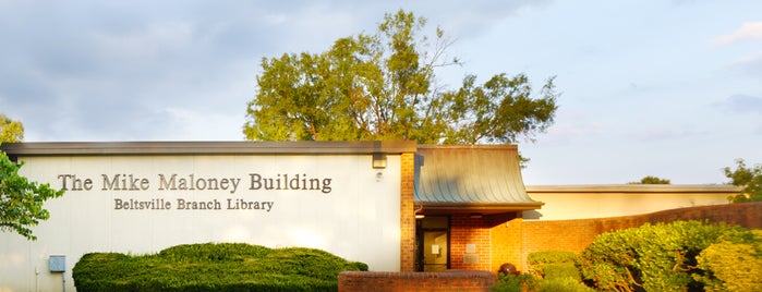 Beltsville Branch - PG Co. Memorial Library System is one of Metropolitan DC Libraries.
