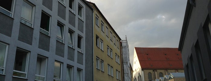 Lechviertel is one of Augsburg.