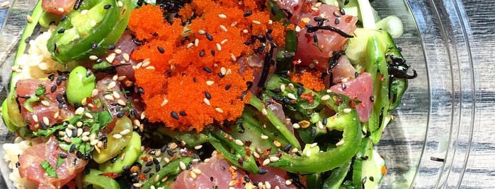 Wisefish Poké is one of Lunchtime at MLB Advanced Media.