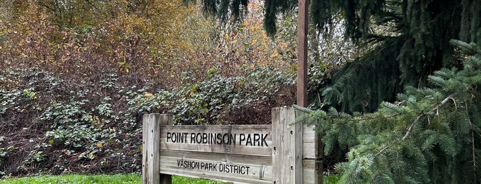 Point Robinson Park is one of Vashon Island.