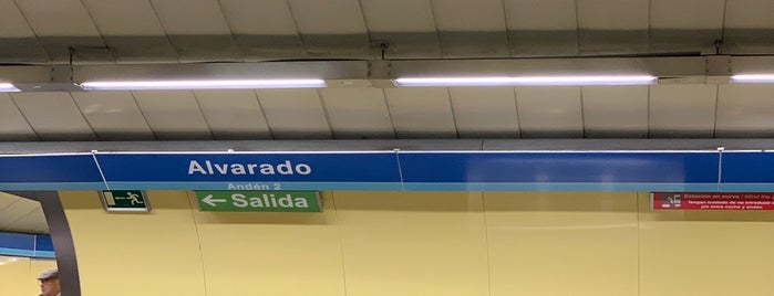 Metro Alvarado is one of Paradas de Metro en Madrid.