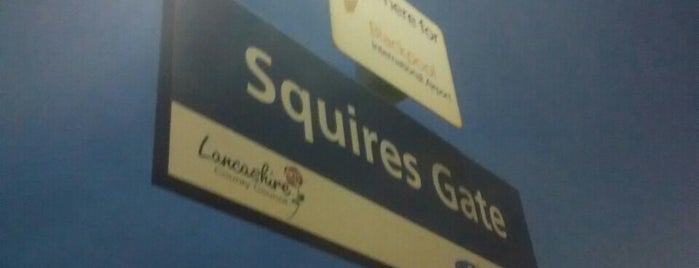 Squires Gate Railway Station (SQU) is one of My places 1.