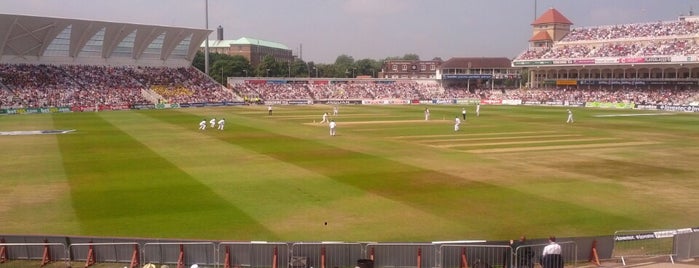 Trent Bridge Cricket Ground is one of England and Wales County Grounds.