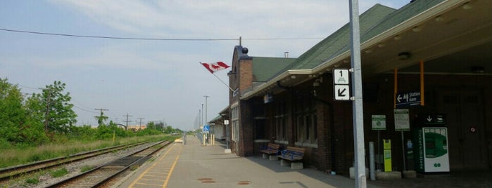 Via Rail Train Station - St. Catharines is one of Canada.