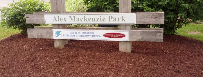 Alex Mackenzie Sports Park is one of Canada.
