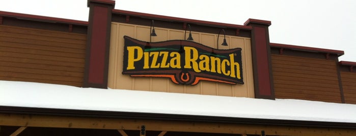 Pizza Ranch is one of Lugares favoritos de Christian.