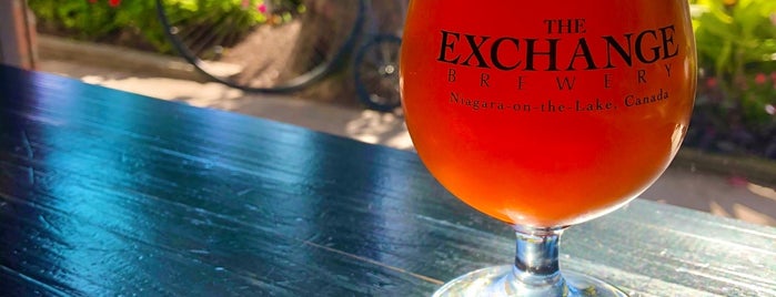 The Exchange Brewery is one of Niagara-on-the-Lake Favo(u)rites.