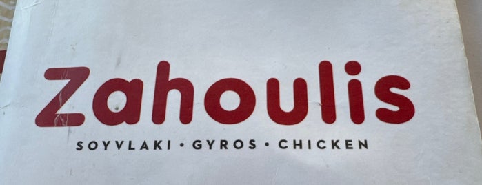Zahoulis is one of Places To Eat.