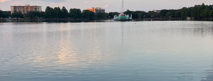 Lake Eola Park is one of Orlando.