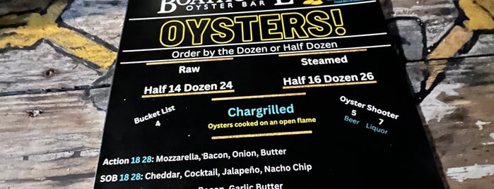 Boathouse Oyster Bar is one of Seafood restaurants.