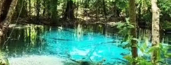 Blue Pool is one of Krabi 2016.