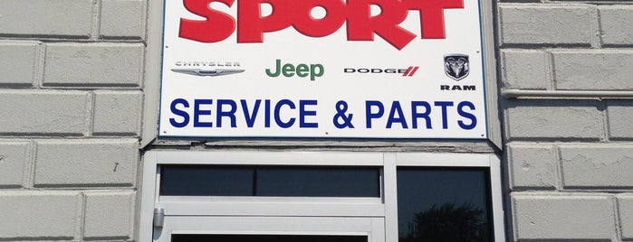 Sport Chrysler Jeep Dodge Ram is one of สถานที่ที่ David ถูกใจ.