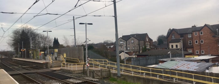 Abraham Moss Metrolink Station is one of Manchester.