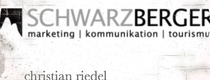 Schwarzberger Marketing | Kommunikation | Tourismus is one of Eigene.