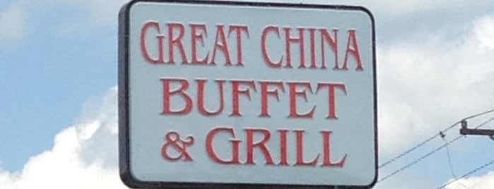 Great China Buffet is one of Out in about.