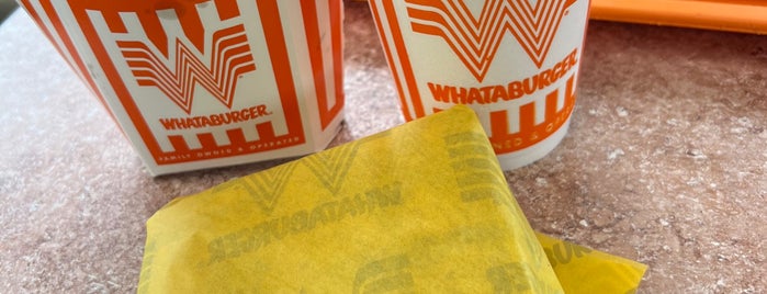 Whataburger is one of Back Home In Houston.