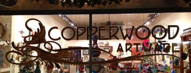 Copperwood Artware Gallery is one of สถานที่ที่ John ถูกใจ.