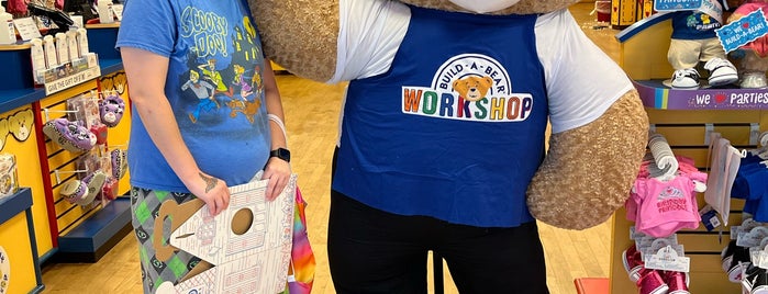 Build-A-Bear Workshop is one of Family Fun Indoors.