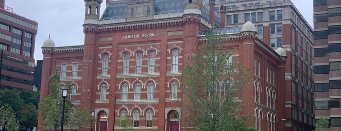 Benjamin Franklin School is one of DC Monuments.