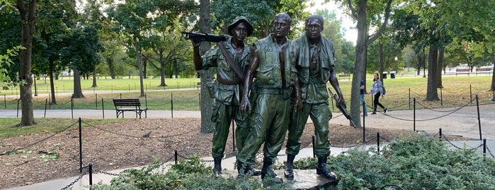 Vietnam Veterans Memorial - Three Servicemen Statues is one of Lugares favoritos de Dan.