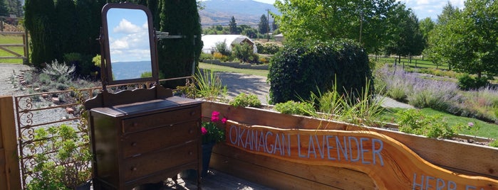 Okanagan Lavender Herb Farm is one of Faves.