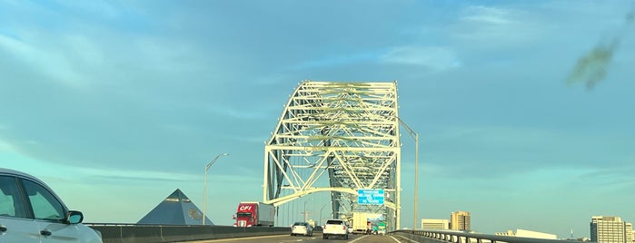 Hernando de Soto Bridge is one of Tennessee must visits!.