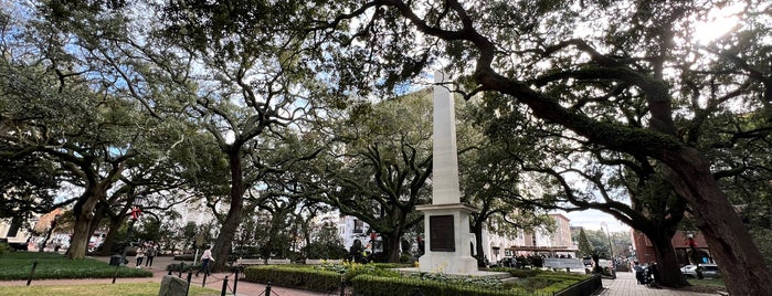 Johnson Square is one of Outdoors in Savannah.