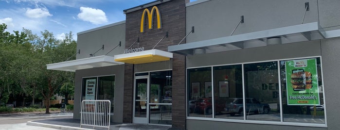 McDonald's is one of gainesville hotspots.