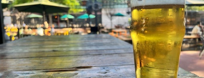 Heights Bier Garten is one of Places to try in Houston.