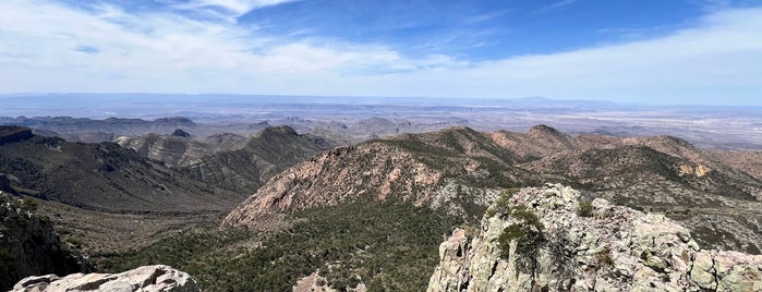 Big Bend National Park is one of MRF.
