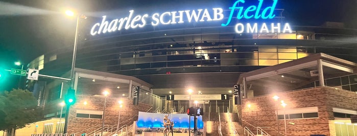 Charles Schwab Field Omaha is one of A : понравившиеся места.