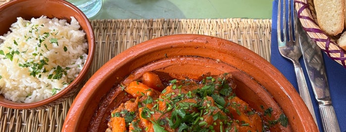 Café Majorelle is one of Marocco Anja.