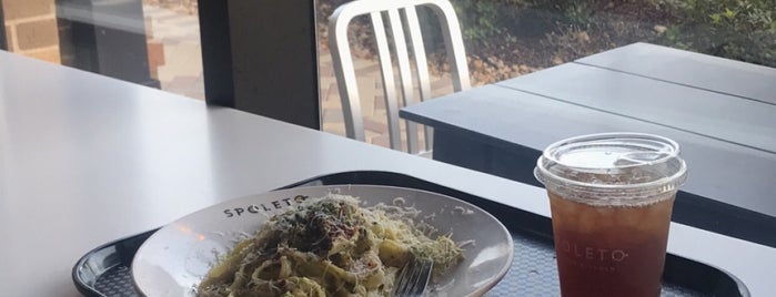 Spoleto - My Italian Kitchen is one of Tempat yang Disimpan Anthony.
