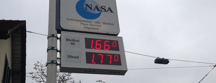 Tankstelle NASA is one of Locais curtidos por Cy.