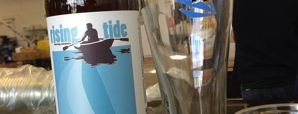 Rising Tide Brewing Company is one of Maine breweries.