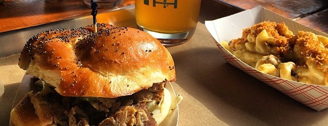Salvage BBQ is one of Portland Favorites.