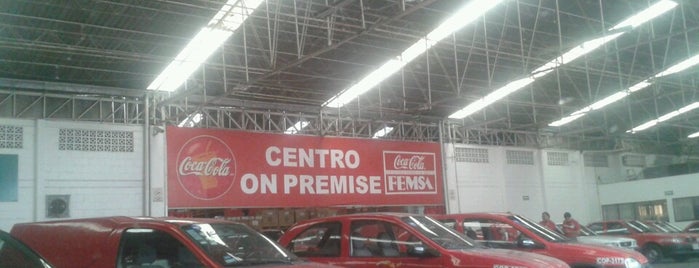 Coca-Cola Centro On Premise is one of Tempat yang Disukai Carlos.