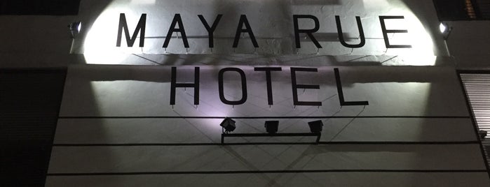 Hotel Maya Rue is one of สถานที่ที่ Rajuu ถูกใจ.