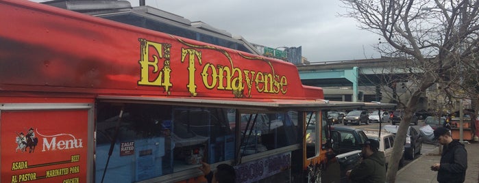 El Tonayense Taco Truck is one of To Try.
