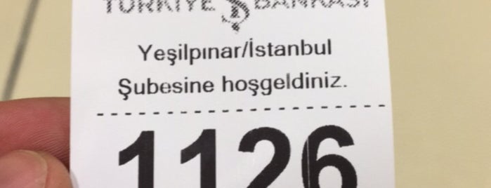 Türkiye İş Bankası is one of Orhan : понравившиеся места.