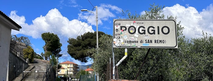 Poggio di Sanremo is one of Les lieux mythiques du vélo.