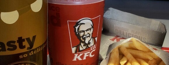 KFC is one of Tempat yang Disukai Kevin.