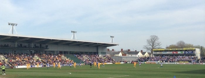 Rodney Parade is one of The 92 Club.