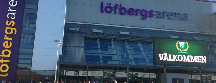 Löfbergs Arena is one of SHL.
