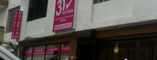 Notaria 31 is one of สถานที่ที่ Andrea ถูกใจ.