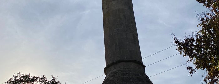 Érdi minaret is one of Traces of Turks.