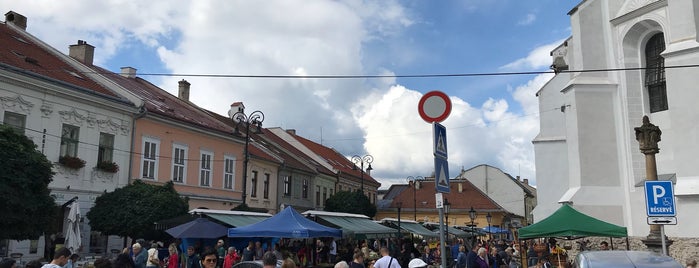 Dominikánske námestie is one of Košice.
