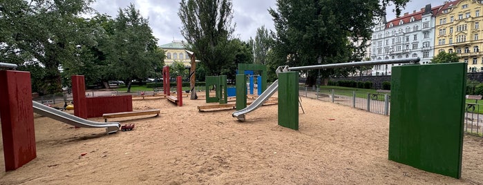 Dětské hřiště Žofín is one of Prague Playgrounds.